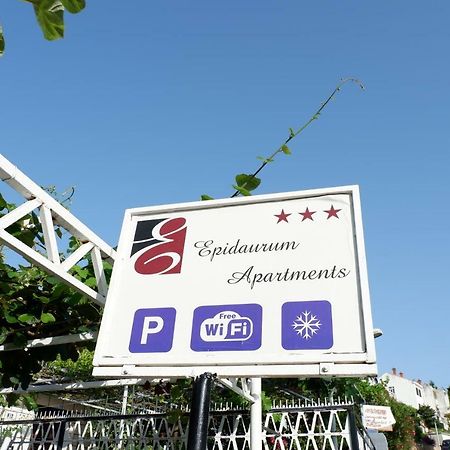 קאבטאט Epidaurum Apartments מראה חיצוני תמונה